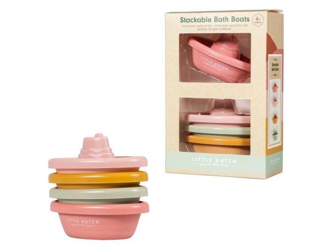 Lodičky do vody Little Dutch pink
