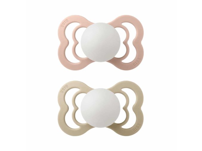 BIBS Supreme cumliky z prirodneho kaucuku silikonu 2ks Blush Nocny Vanilla Nocny