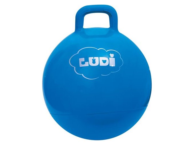 Ludi Skákací míč 45cm modrý