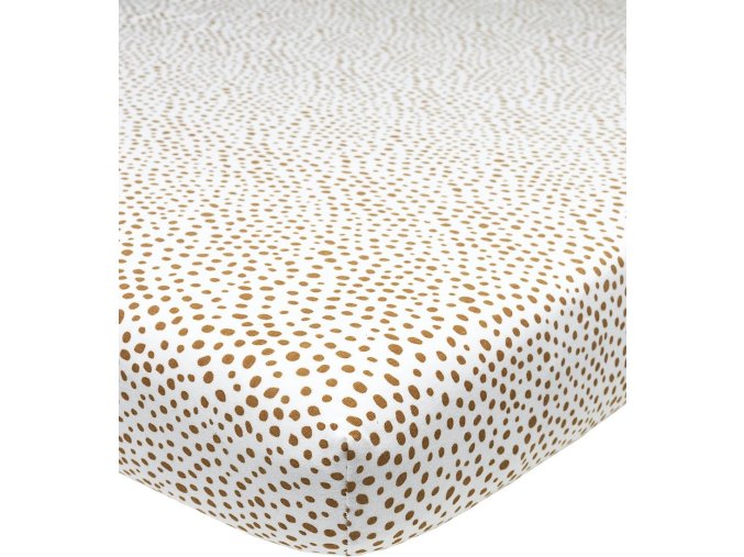 Žerzejové prostěradlo 40x80/90 - Cheetah camel