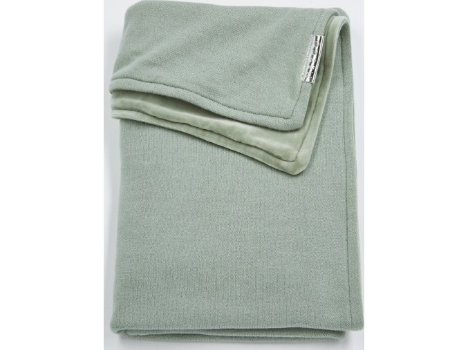 975 resize of 2734022 2754022 meyco deken met velours knit basic stone green g 30574068717 o