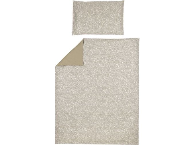 Povlečení 100x135 cm - Cheetah taupe / taupe