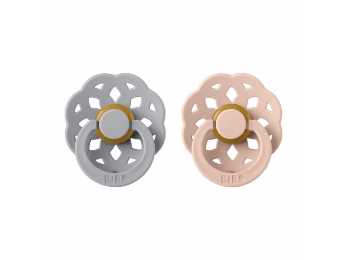 BIBS Boheme cumliky z prirodneho kaucuku 2ks CludBlush