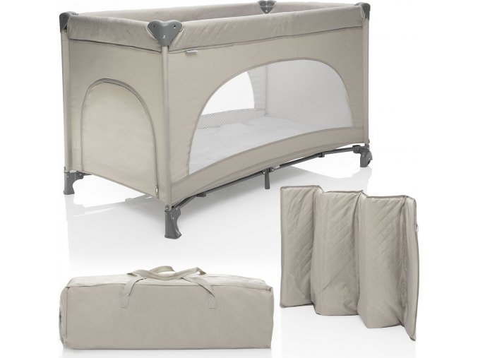 ZOPA Postýlka skládací Lely (Varianta Sand Beige)