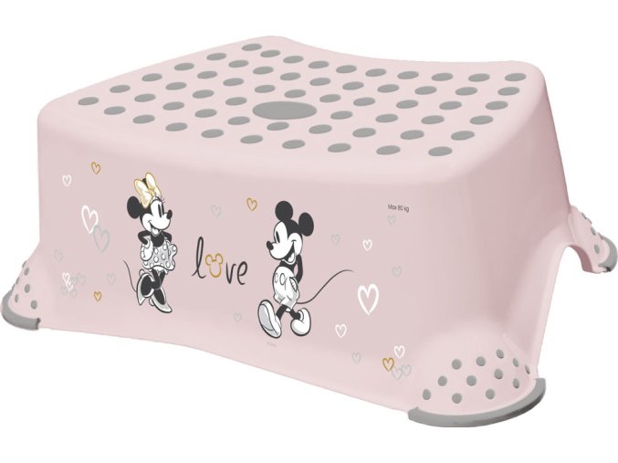KEEEPER Stupínek k WC/umyvadlu "Minnie" (Varianta Růžová)
