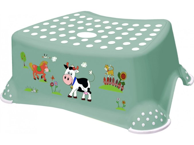KEEEPER Stupínek k WC/umyvadlu "Funny Farm" (Varianta Zelená)