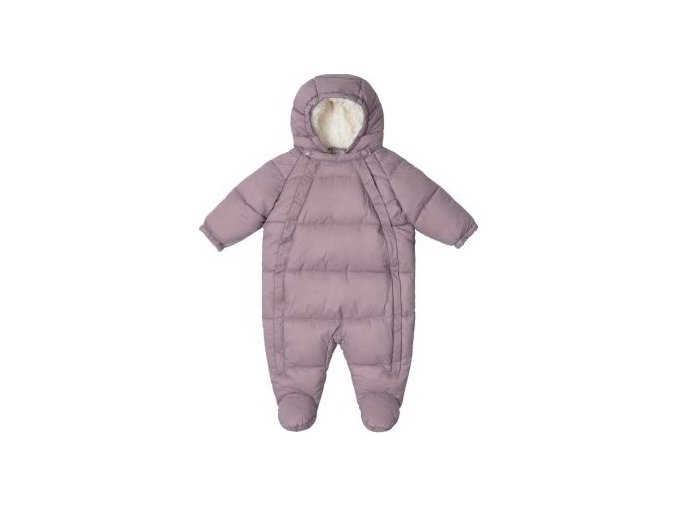 LEOKID Baby Overall Eddy Lilac Gray vel. 3 – 6 měsíců (vel. 62)