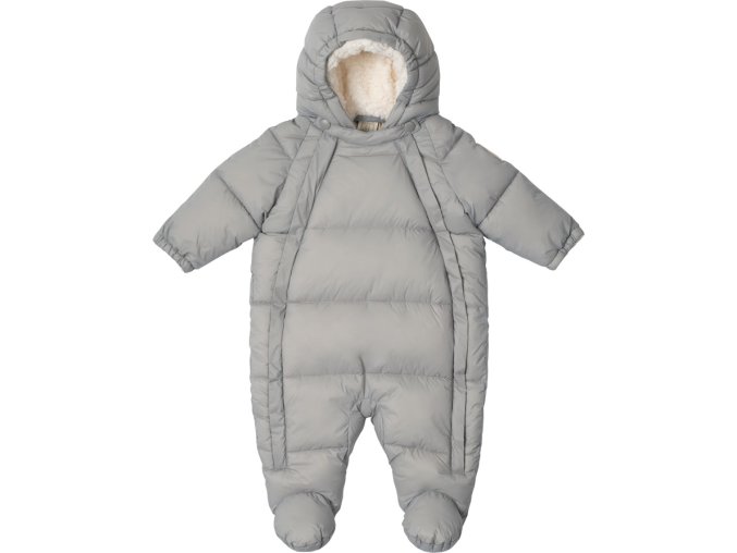 LEOKID Baby Overall Eddy Gray Mist vel. 9 - 12 měsíců (vel. 74)