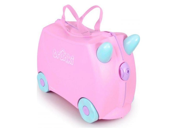 Trunki Kufřík + odrážedlo pastelová Rosie
