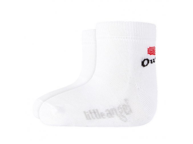 Little Angel Ponožky dětské nízké Outlast®  - bílá