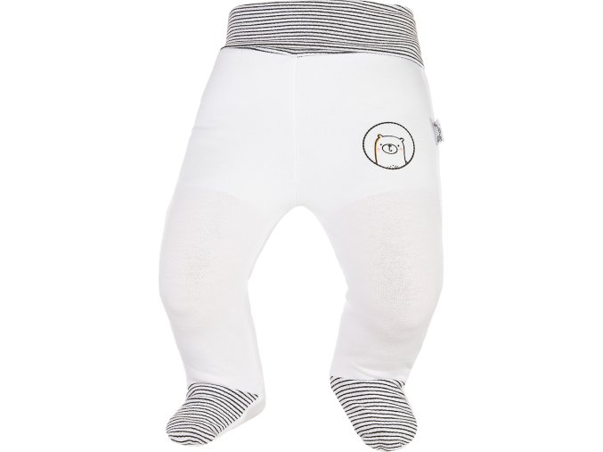 Little Angel polodupačky smyk obrázek Outlast® - bílá/pruh bíločerný (Velikost 56)
