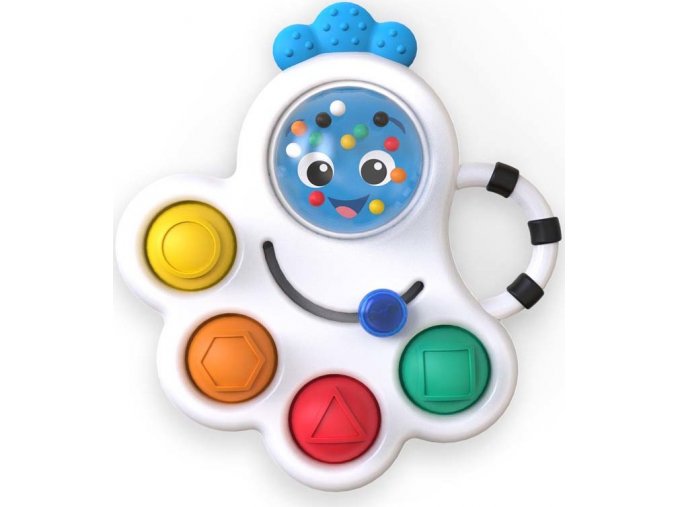 BABY EINSTEIN BABY EINSTEIN Hračka senozorická chrastítko a kousátko Opus's Shape Pops ™ 3m +