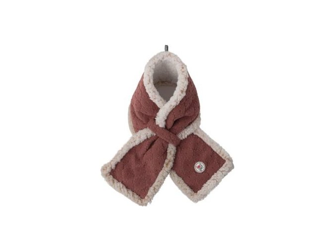 LODGER Muffler Folklore Fleece Rosewood