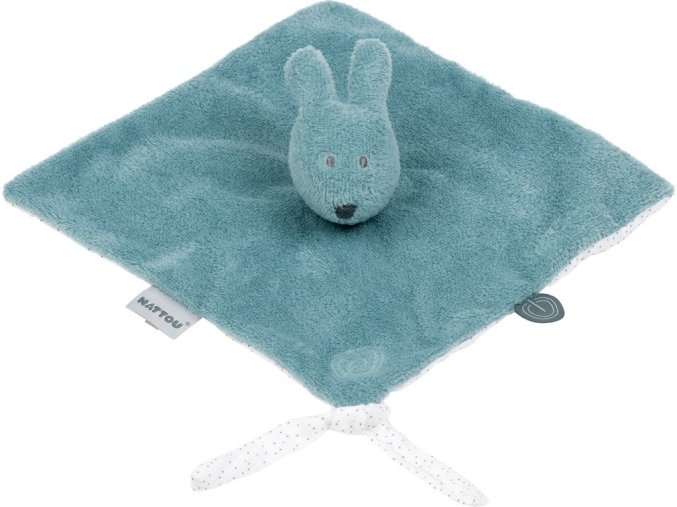 NATTOU NATTOU Mazlíček zajíček Bonnie SB sage green 27x27 cm