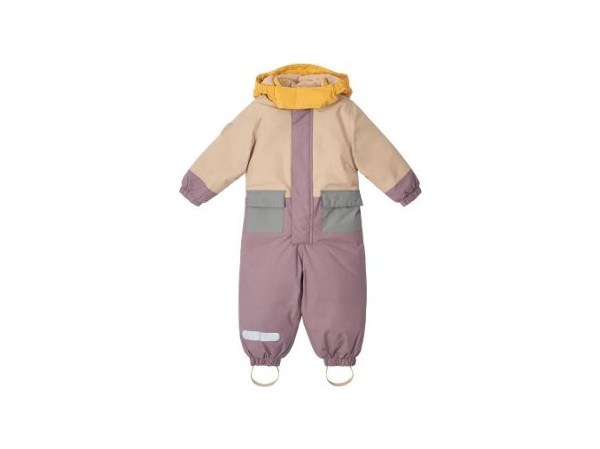 LEOKID Zimní kombinéza Color Block Aster Sand vel. 18 - 24 měsíců (vel. 86)