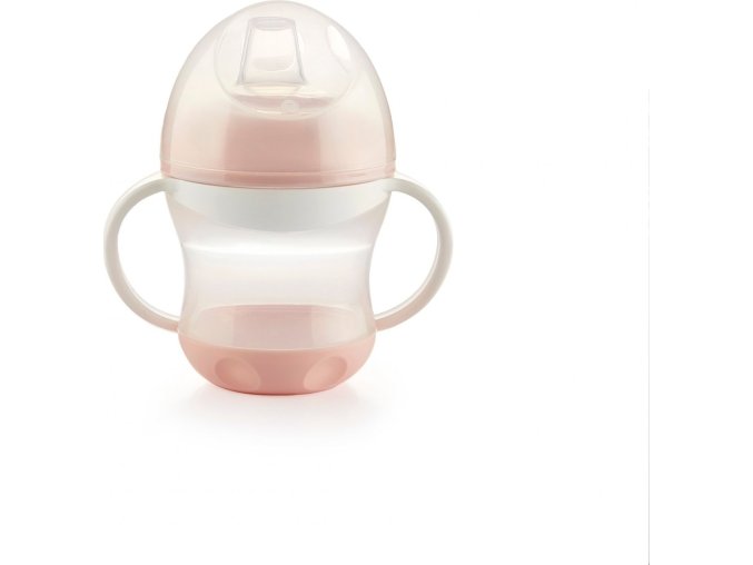 THERMOBABY Netekoucí hrneček (Varianta Powder Pink)