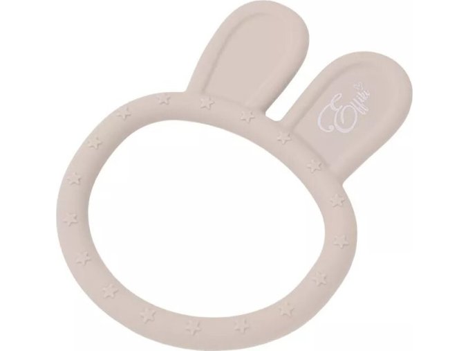 EFFIKI Kousátko silikon (Varianta Beige Bunny)
