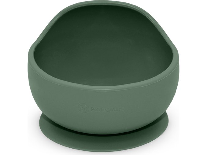 PETITEMARS PETITE&MARS Miska silikonová s přísavkou TAKE&MATCH Misty Green 6m+