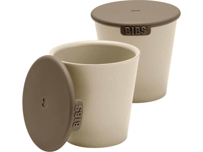 BIBS poharik s vrchnakom Vanilla 4310245 5713795230990