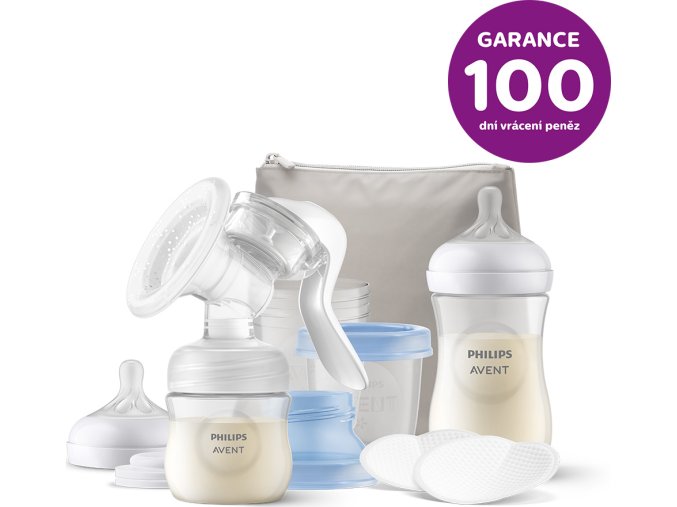 PHILIPS AVENT Philips AVENT Odsávačka mateřského mléka manuální, startovní sada