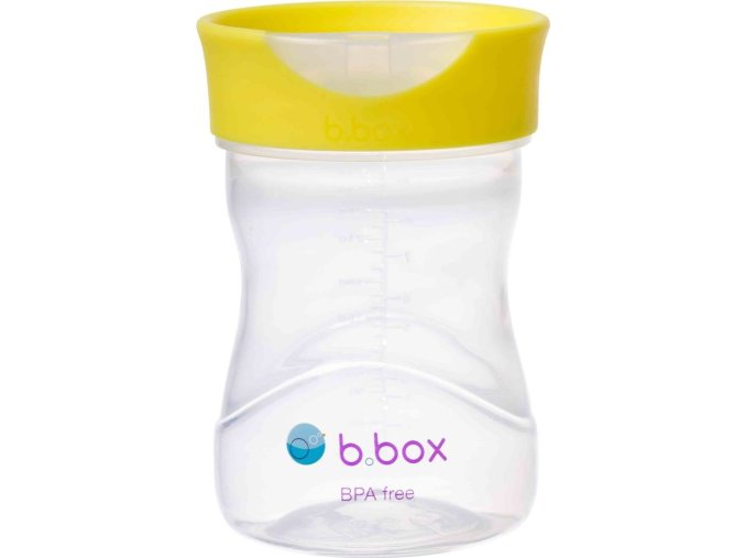 b.box Hrneček pro batolata 12m+ - žlutý 240 ml