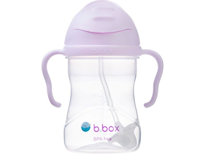 b.box Hrneček s brčkem - GELATO ostružinový 240 ml