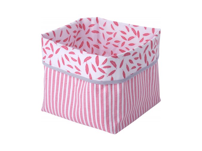 Kikadu Textilní krabice růžová