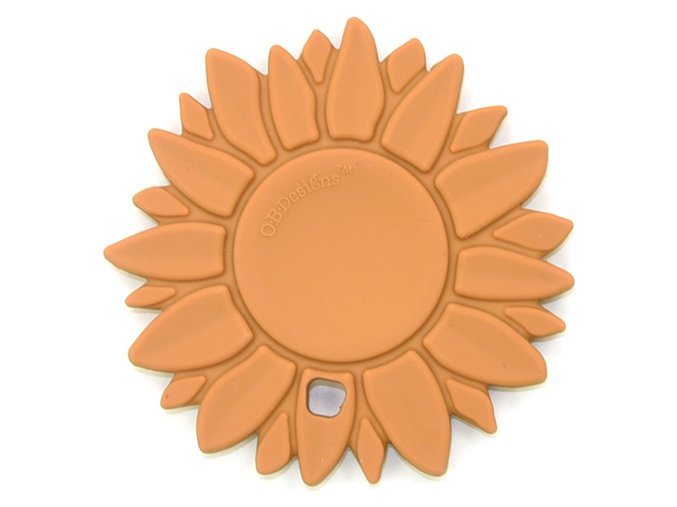 OB Designs Silikonové kousátko slunečnice, Ginger