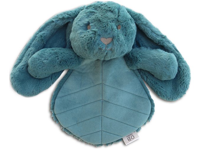 ob designs mazlik plysovy kralicek duck egg blue