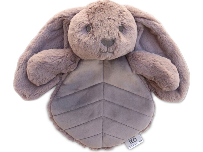 ob designs mazlik plysovy kralicek earth taupe