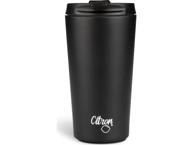 citron cestovni termohrnek 370 ml black