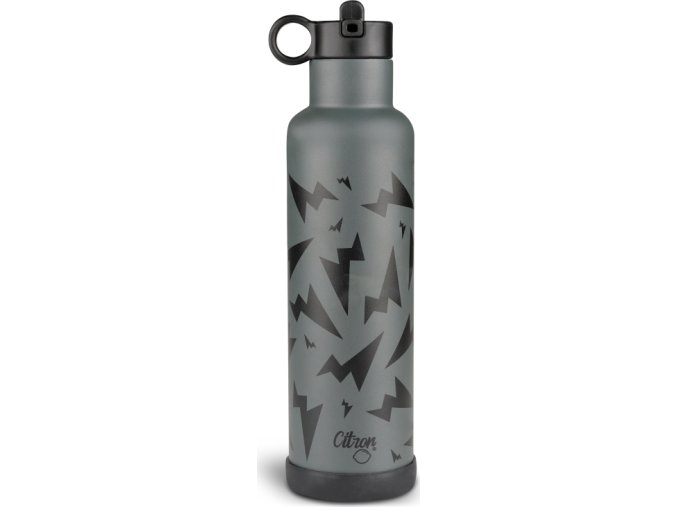 citron nerezova lahev na vodu 750 ml thunder black