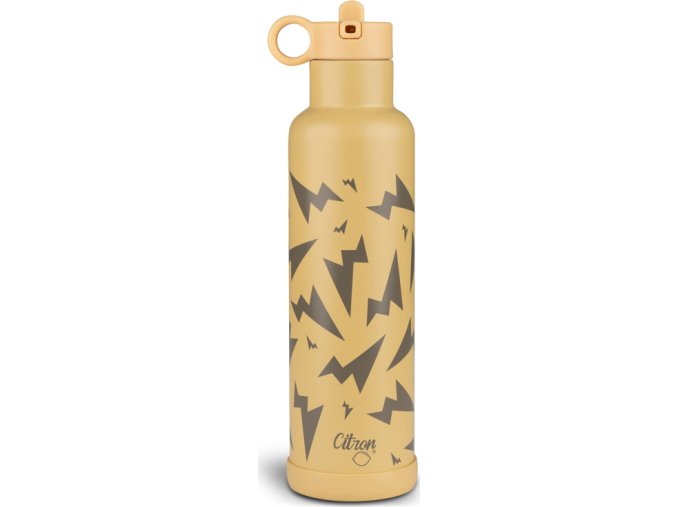 citron nerezova lahev na vodu 750 ml thunder yellow
