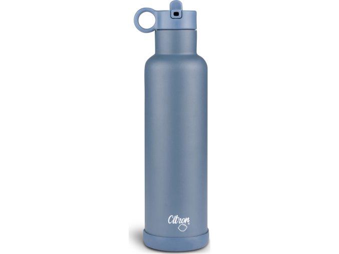 citron nerezova lahev na vodu 750 ml dark blue