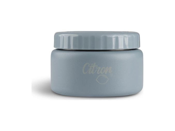 citron nerezova nadoba na jidlo 250 ml dusty blue