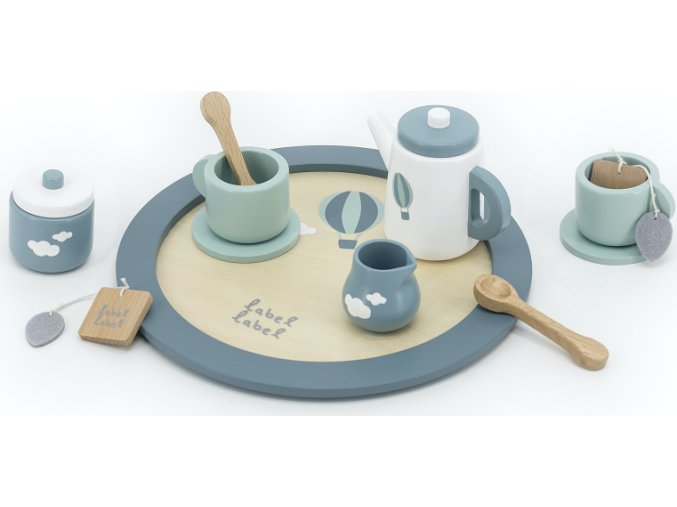 label label cajovy set zeleny