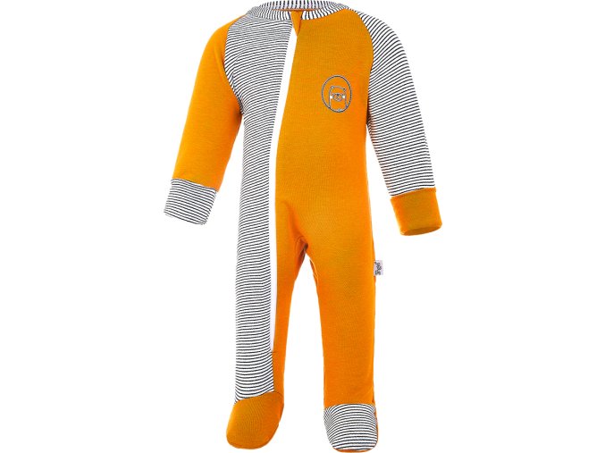 Little Angel overal smyk DR Outlast® - medová/pruh bíločerný (Velikost 62)