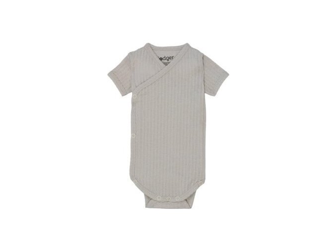 LODGER Romper SS Seersucker Steel 74