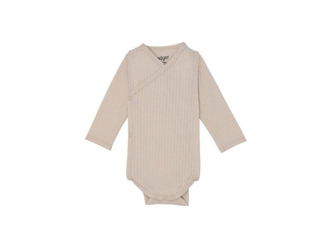 LODGER Romper LS Seersucker Birch 56