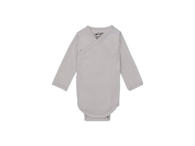 LODGER Romper LS Seersucker Steel 56