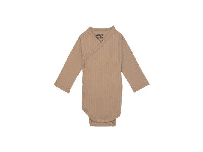 LODGER Romper LS Seersucker Beige 74