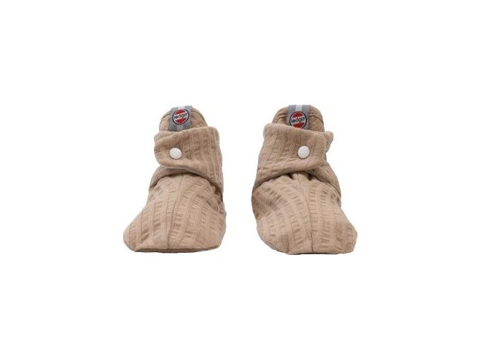 LODGER Slipper Seersucker Beige 3 - 6 měsíců