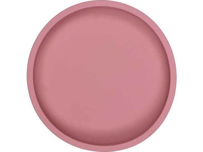 tryco silikonovy talirek kulaty dusty rose