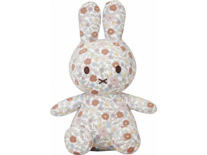 Little Dutch Králíček Miffy textilní Vintage Kytičky 35 cm