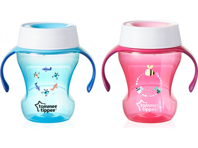 Tommee Tippee Netekoucí hrnek Explora 360°s držadly 230ml 6m+