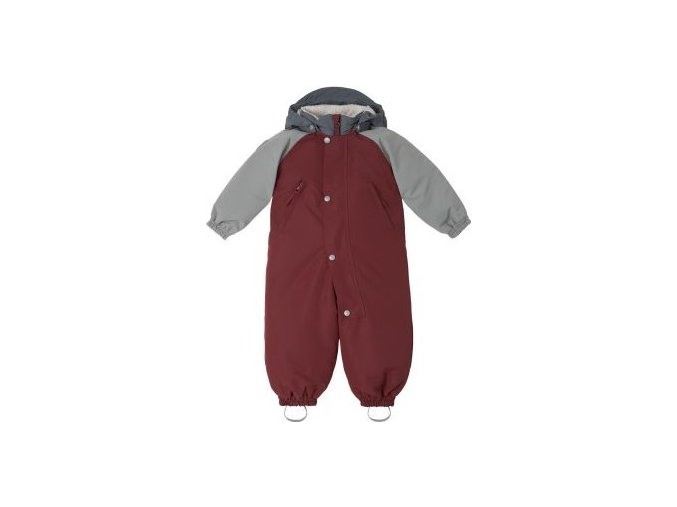 LEOKID Zimní kombinéza Color Block Redwood vel. 12 - 18 měsíců (vel. 80)