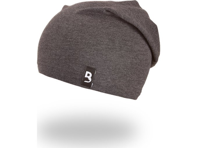 Little Angel Čepice smyk spadlá BARIDI Outlast® - tm.šedý melír (Velikost 5 | 49-53 cm)