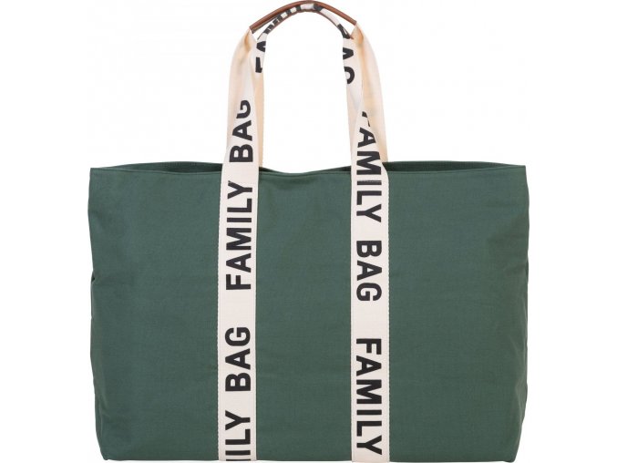 Childhome Cestovní taška Family Bag Canvas Green