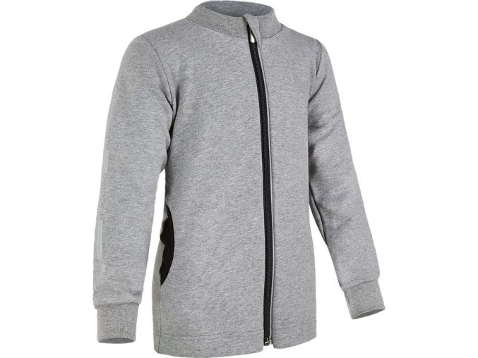 Little Angel mikina REFLEX smyk rozepínací Outlast® - šedý melír (Velikost 86)