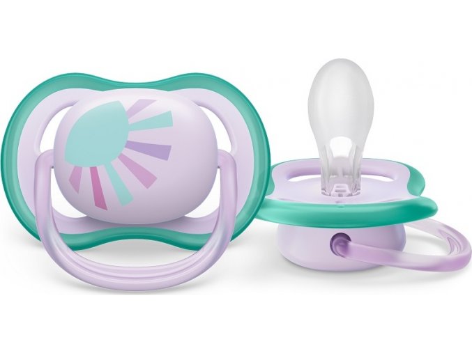 PHILIPS AVENT Philips AVENT Šidítko Ultra air Obrázek 0-6m sluníčko, 1ks